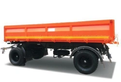 Dump Trailer 8543M with PLANT Axles 1202-2410002 and KAMA Tires