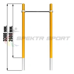 Classic Workout Bar for Fitness SP WRK-07 89mm
