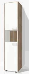 Narrow MAGNA Office Cabinet with Niche, Art. MSHUNN 01
