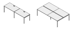 Office Desk Group - Rio Project Furniture Set