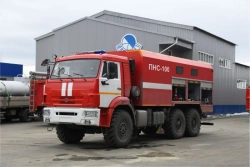 Fire Pump Station PNS-100 on KAMAZ 43118 Chassis - Model 58815K43118