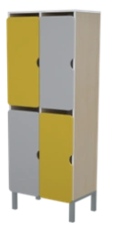 Changing Room Cabinet Shd06.4 - 548x340x1907mm