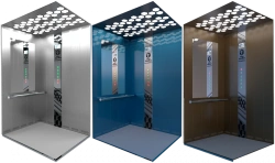 Electric Passenger Lift "CLASSIC" Model LP-10010K with Machine Room