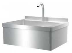 Wall-Mounted/Foot Pedal Hand Wash Sink with Stainless Steel Capacity