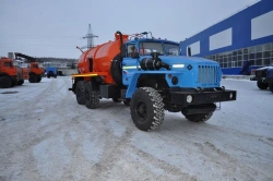 Gas Condensate and Oil Collection Unit UZST Type UZST01 Model 6619C-18 on Ural Chassis 4320-1951-60