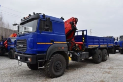 Special Cargo Truck with Crane Manipulator, Ural 4320-4971 Series