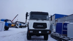 Special Van Truck with Crane Manipulator, Model 5849Н3 on Ural 4320-18 Chassis