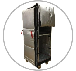 Insulated Food Transport Bag for Temperature Control