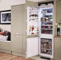 Built-in Refrigerator Cabinet by Bashkir Furniture Factory