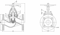 Flanged Control Valve DN 40 PN 10 Series 458 (KMIА.491115.001-05)