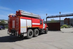 Fire Tanker Vehicle AC 7.0-60 (5557) on Ural 5557 Chassis