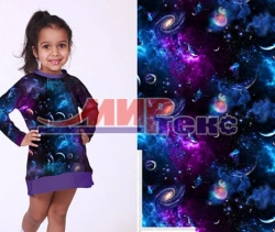 Mixed Knit Fabric for Garments (92% Cotton, 8% PU) - Elastic Weave 1+1