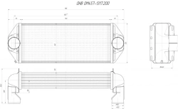 Intercooler for Boosted Air OМ457-1317.200