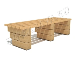 Comfortable Type-3 Bench for Easy Assembly