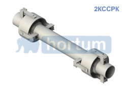 Two-section Flexible Compensator for Welding, Model 2КССРК