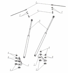 Smooth Hood Lifting Device for Hyundai i20 (2021-)