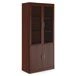 Paper Storage Cabinet Davos - MDF, Glass, 900x450x2000mm