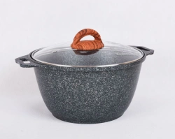 4L Cast Aluminum Cooking Pot with Non-Stick Coating - Kukmara Granit Ultra Induction