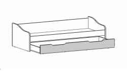 Children's and Teen Sofa with Wooden Frame