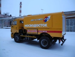 DKT-Start 230 Sewer Cleaning Machine on KAMAZ 43255-G5 Chassis