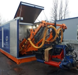 Suspended Machine for Contact Butt Welding of Rails MCR-120.02