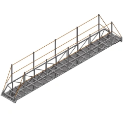 ISO Compliant Gangway for Safe Ship Access TS-ISO-6-0.77