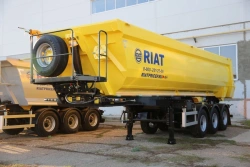 Half-Pipe Dump Semi-Trailer 924900-30H1 with BPW Axles