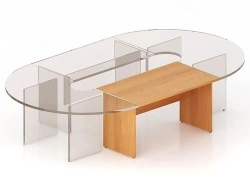 Meeting Table KЭ12 Series "Etalon" (Straight Section)