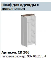 CITY Cabinet Base 90, Model SI 642