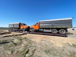 Surface Truck Scales ASP-120-24-1-P with Kelli/Zemic Sensors