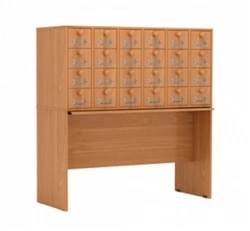24-Drawer Filing Cabinet with Pull-Out Shelf Model KD-55