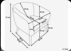 Comfortable Berlin Model Office Chair "OBKR-5