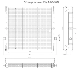 Oil Cooler Radiator TGM-140.1013.200