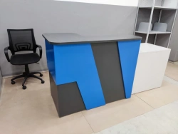 Reception Desk with Modular Design and Various Shapes