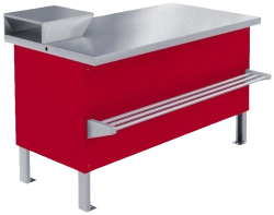 Medium Temperature Refrigerated Display Case PHS-1.55/0.85 for Meat