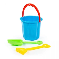 Small Flower Bucket Set with Small Spade and Rake #3 - Art. 3591