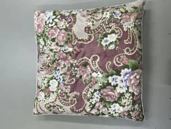 Cotton Fabric Pillow with Synthetic Filling