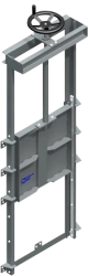 Water Flow Control Shield Valve - Stainless Steel Model