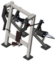 Chest Press Machine AKS-401 for Effective Tricep and Chest Training