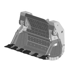 11m³ Bucket with Bottom Discharge PC-2000.FS-11-T1-GS-JM2X2-GC