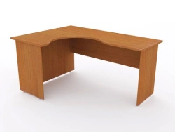 Curved Left Table SM28 Series "Monolith
