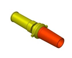 High-voltage connector