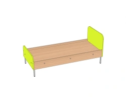 Children's Bed with Metal Frame 1232*644*602 mm K-1M