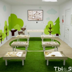 Ready Sand Drawing Studio - Light Table for Sand Art