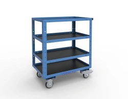 Tool Cart Series TO - Open Metal Tool Trolleys for Storage and Transport