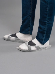 Low-Top Disposable Shoe Covers for Individual Protection from Contaminants Armidtech