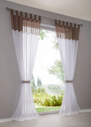Elegant Indoor Curtain - Versatile Drapes and Valances
