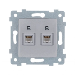 Low-Voltage Hidden Socket Mechanism "Maria" RKT2-471 Aluminum