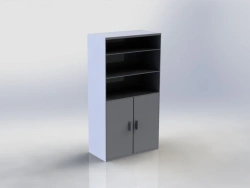 Customizable Metal Shelf Cabinet