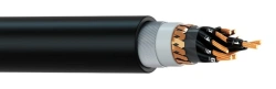 Universal Low Smoke and Gas Emission Cable, Shielded, Armored, Fire-Resistant ETMICAB MKVEKVng(A)-